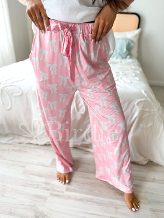 BIRDIE Stretchy Lounge Pants in Southern Charm