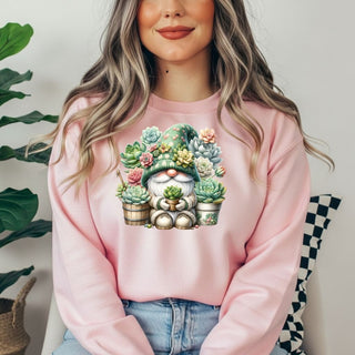 Succulent Gnome Sweatshirt