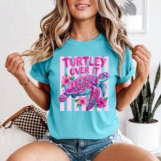 Turtley Over It Tshirt