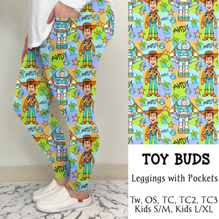 Toy Buds Leggings/Joggers | Run ends 3/8| ETA 42 Days