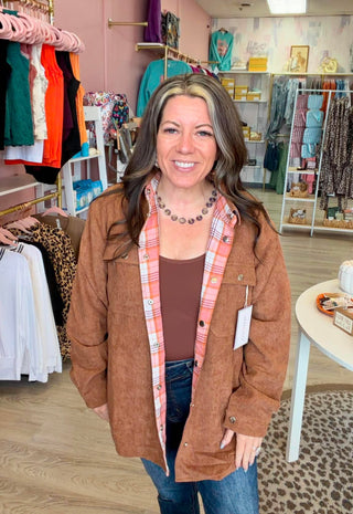 Bonfire Babe Reversible Shacket