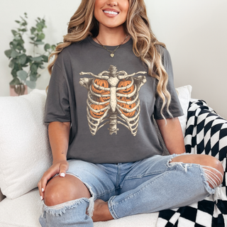 Skeleton Chest Tshirt * DEAL OF THE NIGHT