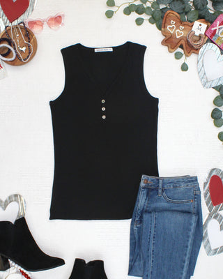 PREBOOK Addison Tank - Black
