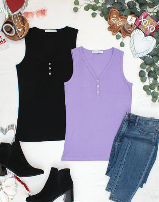 PREBOOK Addison Tank - Black