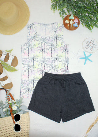 IN STOCK Ava Tank - Neon Palm