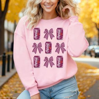 Cherry Coke Coquette Crewneck