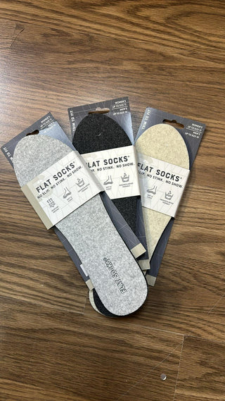 Flat Socks 3 Pack