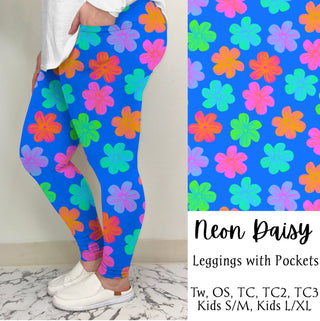 Neon Daisy Leggings/Capris | Run ends 1/9 | ETA 42 Days