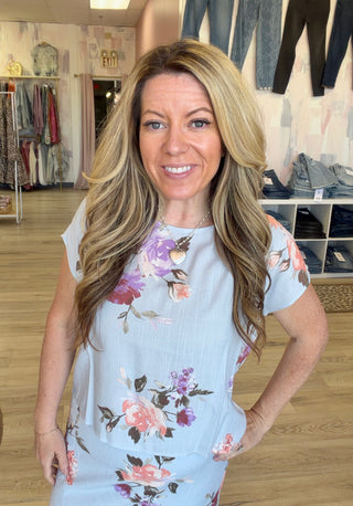 Sky Blossom Top