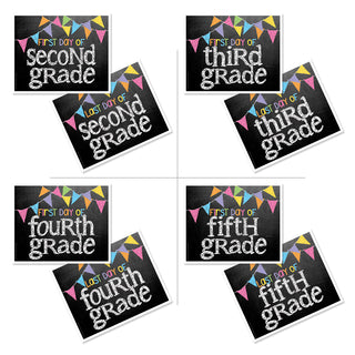 Mom Must-Have School Keepsake Kit | Class Keeper, Photo Prop Deck & School Stickers + BONUS App Membership