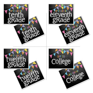 Mom Must-Have School Keepsake Kit | Class Keeper, Photo Prop Deck & School Stickers + BONUS App Membership