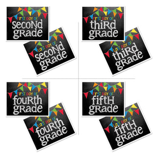 Mom Must-Have School Keepsake Kit | Class Keeper, Photo Prop Deck & School Stickers + BONUS App Membership