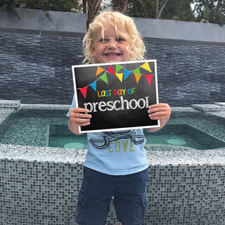 Mom Must-Have School Keepsake Kit | Class Keeper, Photo Prop Deck & School Stickers + BONUS App Membership