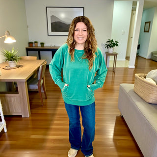 Dyed French Terry Pullover