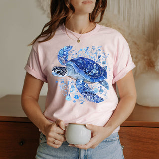 Ocean Blue Turtle Tshirt