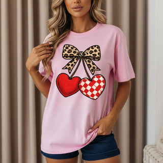 Cherry Coquette Heart Tshirt