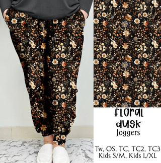 Floral Dusk Leggings/Joggers | Run ends 6/30 | ETA 42 Days