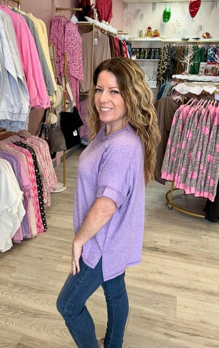 Oversized Drop Shoulder Top
