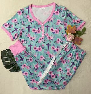 Shirley & Stone Short Sleeve Jogger Set Preorder