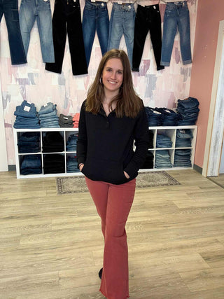 The Rough Edge Straight Pants