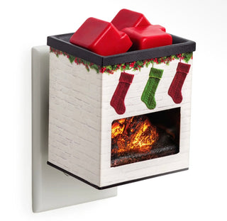 Holiday Fireplace Plug-In Fragrance Warmer