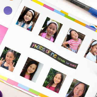 Mom Must-Have School Keepsake Kit | Class Keeper, Photo Prop Deck & School Stickers + BONUS App Membership