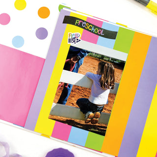 Mom Must-Have School Keepsake Kit | Class Keeper, Photo Prop Deck & School Stickers + BONUS App Membership