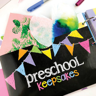 Mom Must-Have School Keepsake Kit | Class Keeper, Photo Prop Deck & School Stickers + BONUS App Membership
