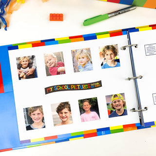 Mom Must-Have School Keepsake Kit | Class Keeper, Photo Prop Deck & School Stickers + BONUS App Membership