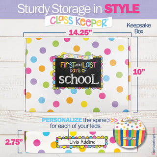 Class Keeper® School Days Memory Book + BONUS App Membership | (2) Styles