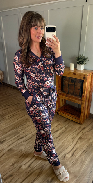 IN STOCK Cozy Pajama Set - Blushwood Floral