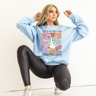 Dilly Dallying Silly Goose Crew Sweatshirt
