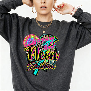 Neon Rainbow Sweatshirt
