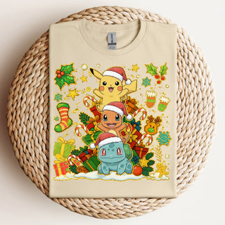 Christmas Yellow Guy & Friends Tshirt