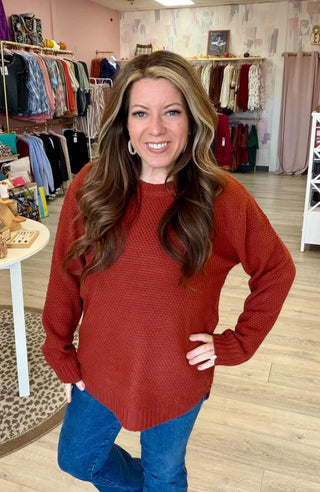 Willow Relaxed Knit Sweater