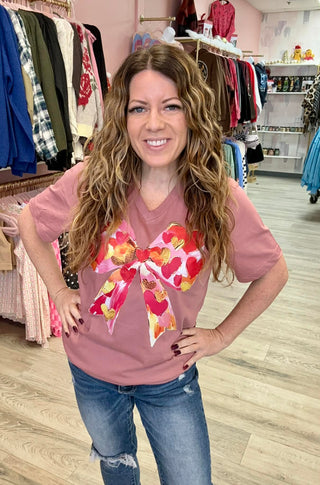 All the Love Bow Tshirt