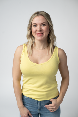 IN STOCK Kennedy Tank - Lemon