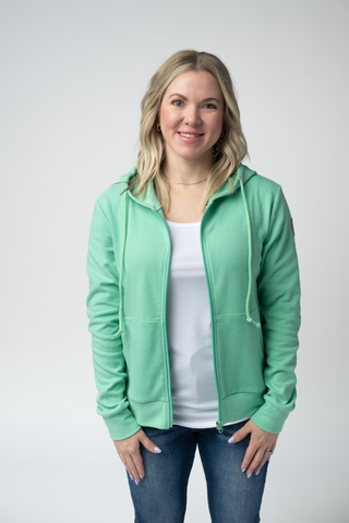 IN STOCK Fullzip Hoodie - Aquamarine