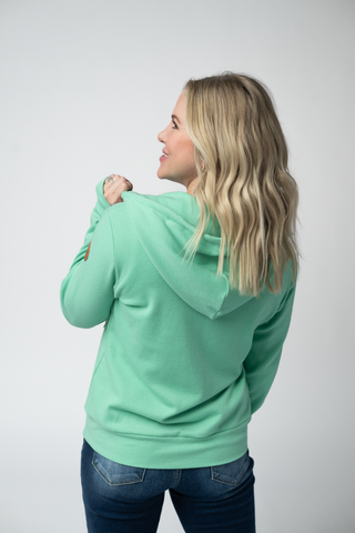 IN STOCK Fullzip Hoodie - Aquamarine