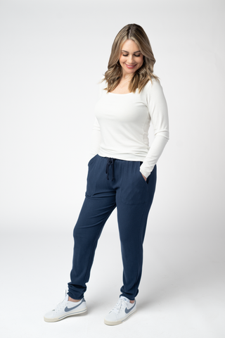 09.09 EN ROUTE Corrine Joggers - Navy
