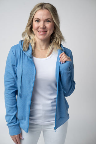 IN STOCK Fullzip Hoodie - Blue