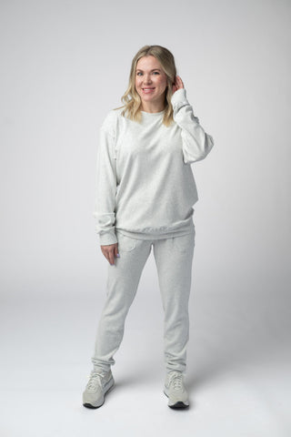 IN STOCK Corrine Joggers - Light Grey