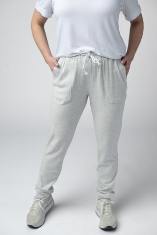 IN STOCK Corrine Joggers - Light Grey