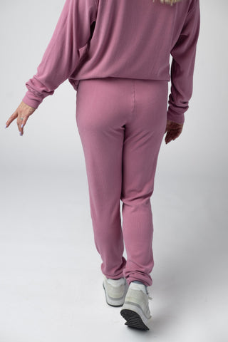 IN STOCK Corrine Joggers - Rose