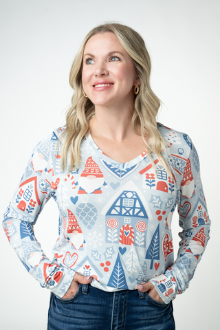 IN STOCK Larissa Long Sleeve - Winter Gnome