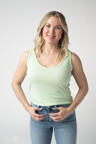 IN STOCK Kennedy Tank - Lime