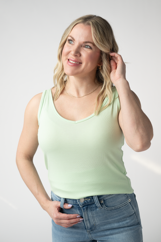 IN STOCK Kennedy Tank - Lime