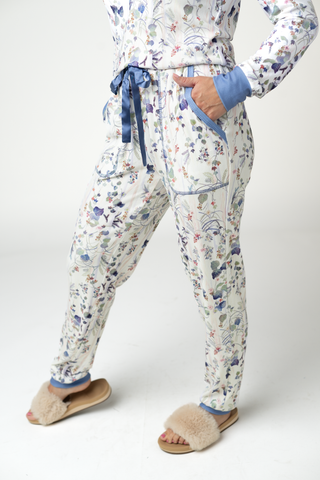 IN STOCK Cozy Pajama Set - Olive Meadow