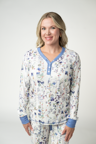 IN STOCK Cozy Pajama Set - Olive Meadow