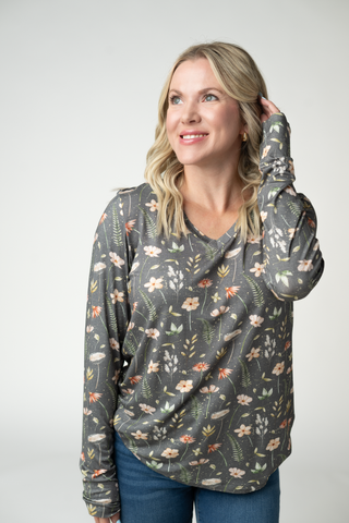 IN STOCK Larissa Long Sleeve - Wildflower Meadow